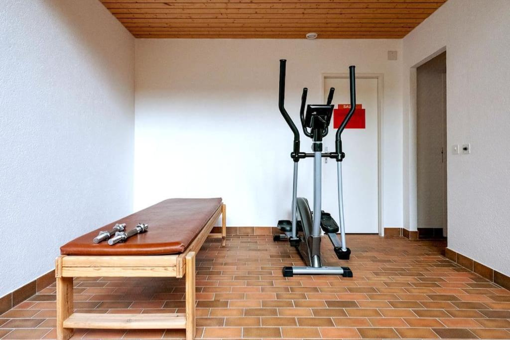 Small But Wow! Studio With Pool @ The Central Lake Crans-Montana Ngoại thất bức ảnh
